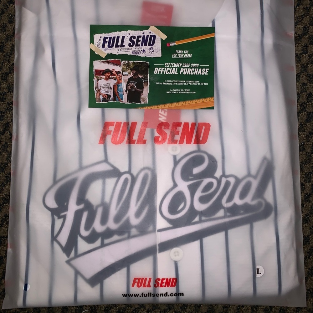 Fullsend Baseball Jersey - Brand New